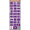 Disco Invitation & Party Decorations (Purple) 